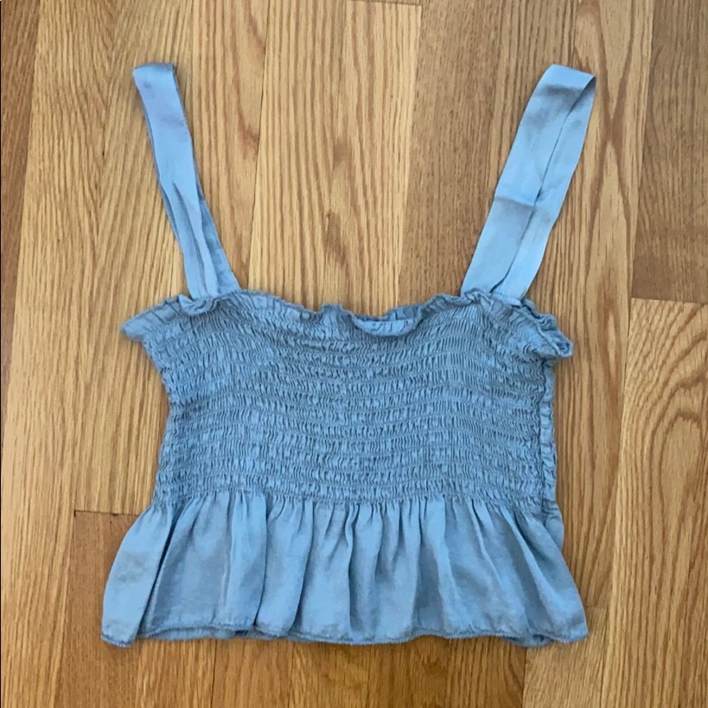 Light blue tank top